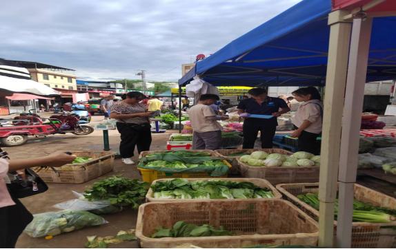 元謀縣檢驗(yàn)檢測(cè)所開(kāi)展2023年食用農(nóng)產(chǎn)品質(zhì)量安全監(jiān)測(cè)抽樣工作，筑牢食品安全防線